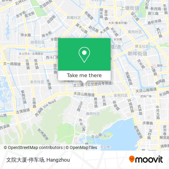 文院大厦-停车场 map