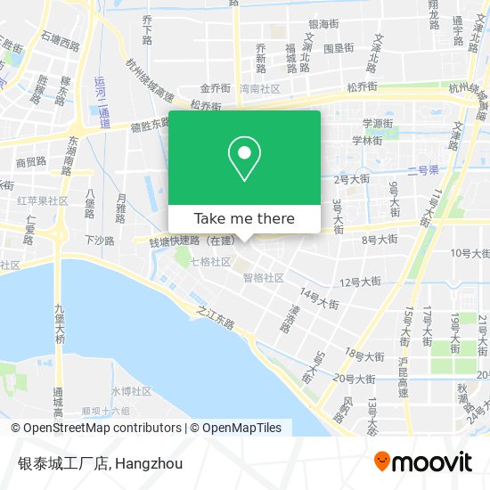 银泰城工厂店 map