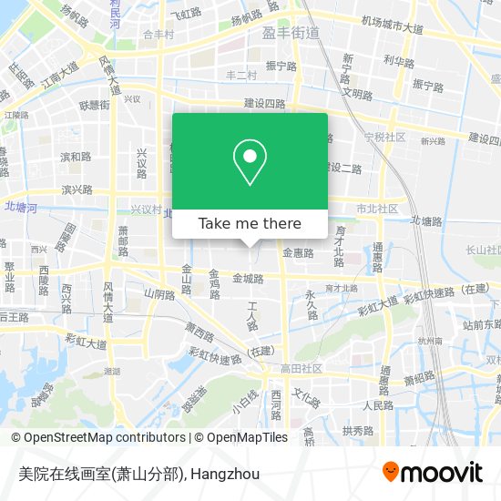 美院在线画室(萧山分部) map