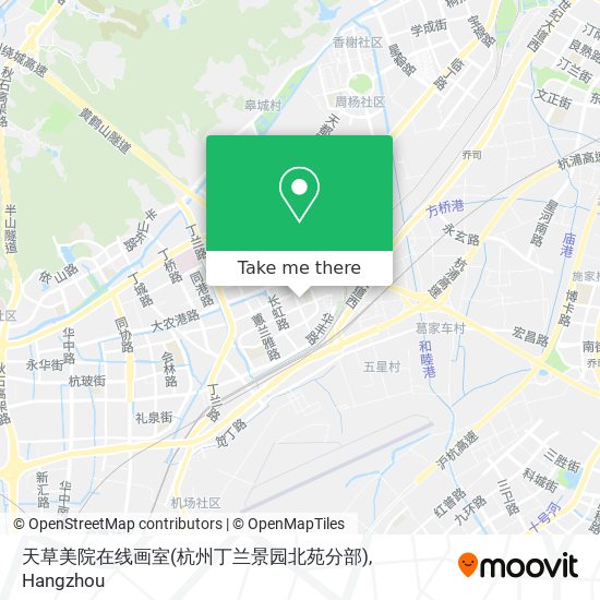 天草美院在线画室(杭州丁兰景园北苑分部) map