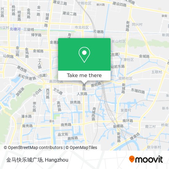 金马快乐城广场 map