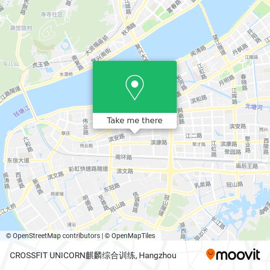 CROSSFIT UNICORN麒麟综合训练 map