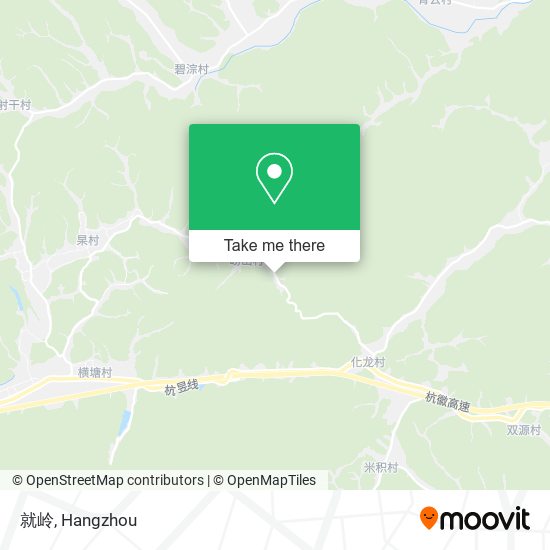 就岭 map