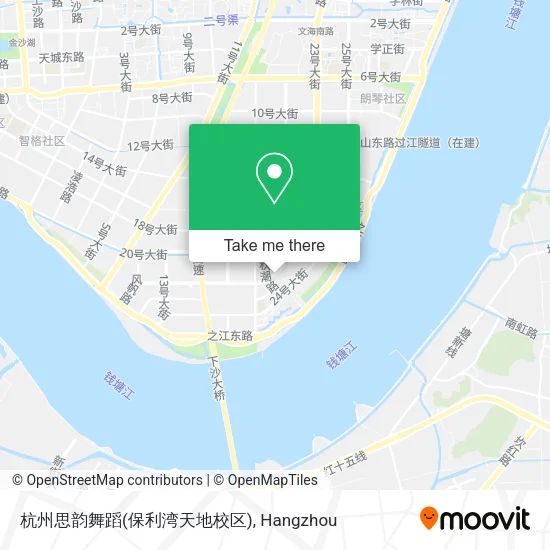 杭州思韵舞蹈(保利湾天地校区) map