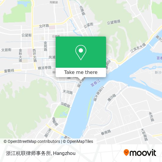 浙江杭联律师事务所 map