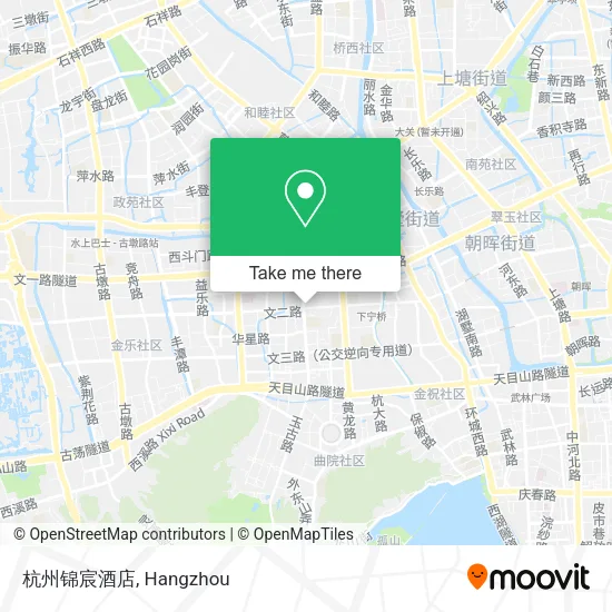 杭州锦宸酒店 map