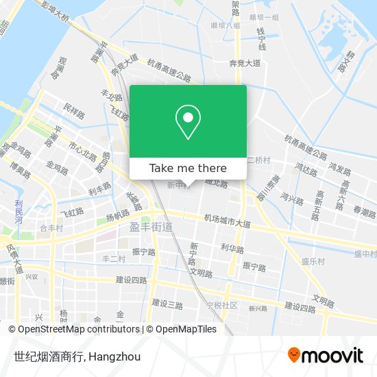 世纪烟酒商行 map