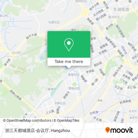 浙江天都城酒店-会议厅 map