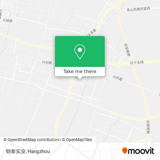 朝泰实业 map