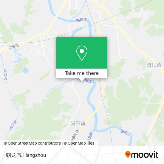 朝龙庙 map