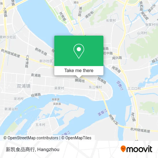 新凯食品商行 map