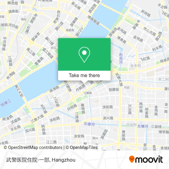 武警医院住院-一部 map