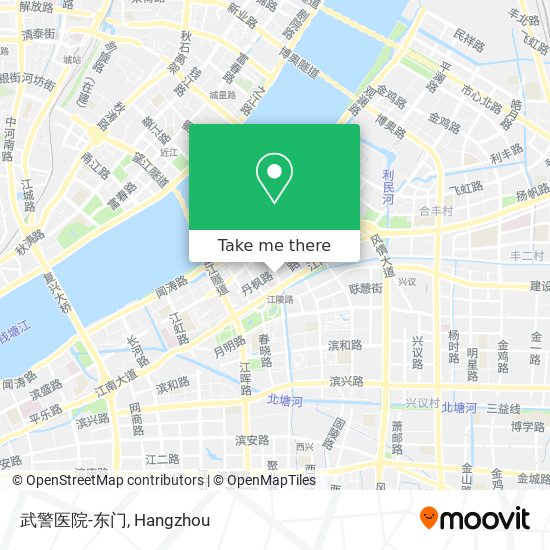 武警医院-东门 map