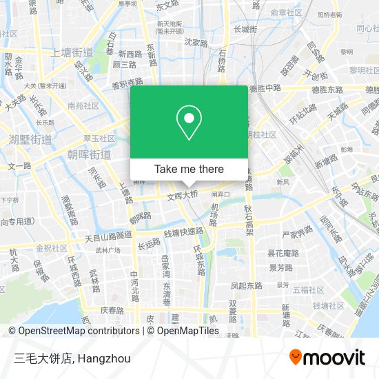 三毛大饼店 map