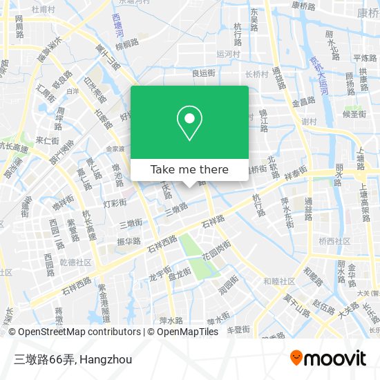 三墩路66弄 map