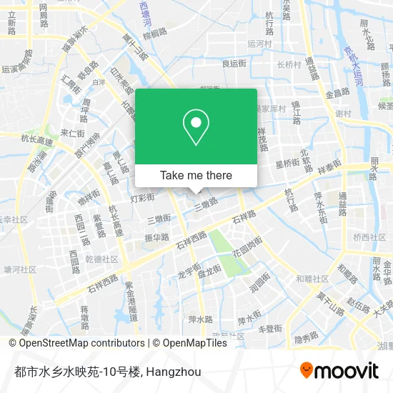 都市水乡水映苑-10号楼 map