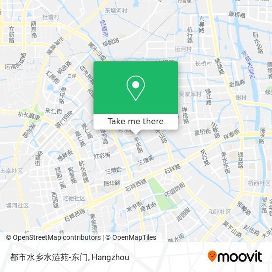 都市水乡水涟苑-东门 map