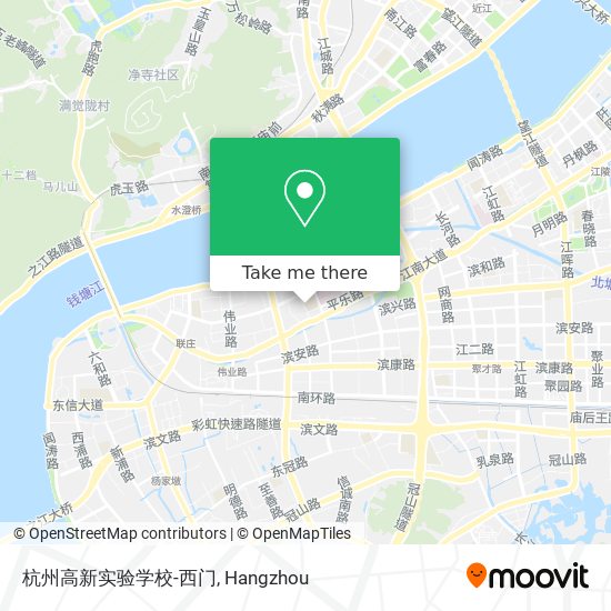 杭州高新实验学校-西门 map