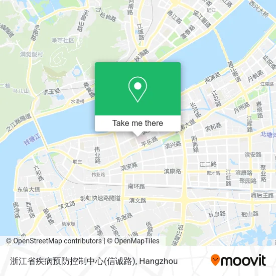 浙江省疾病预防控制中心(信诚路) map