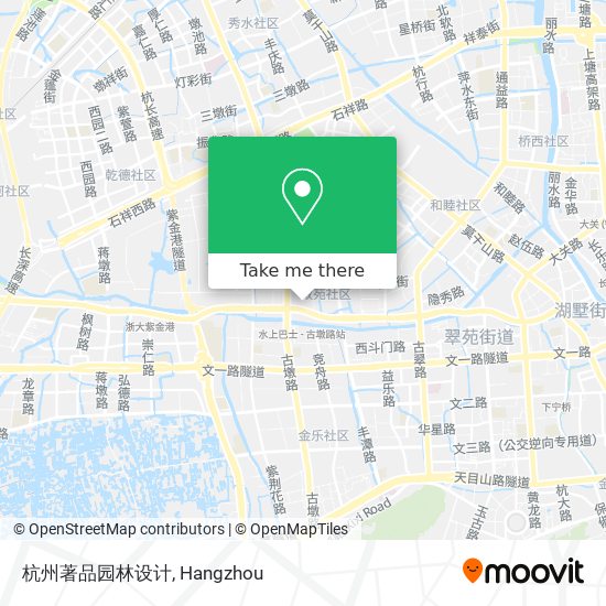 杭州著品园林设计 map