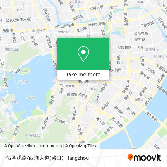 佑圣观路/西湖大道(路口) map