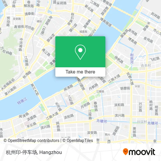 杭州印-停车场 map