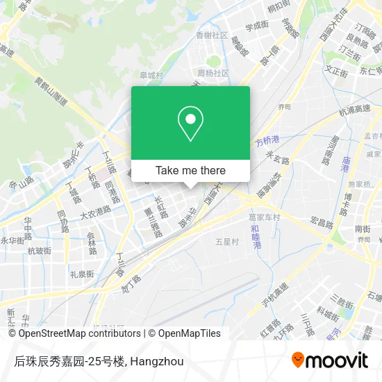 后珠辰秀嘉园-25号楼 map