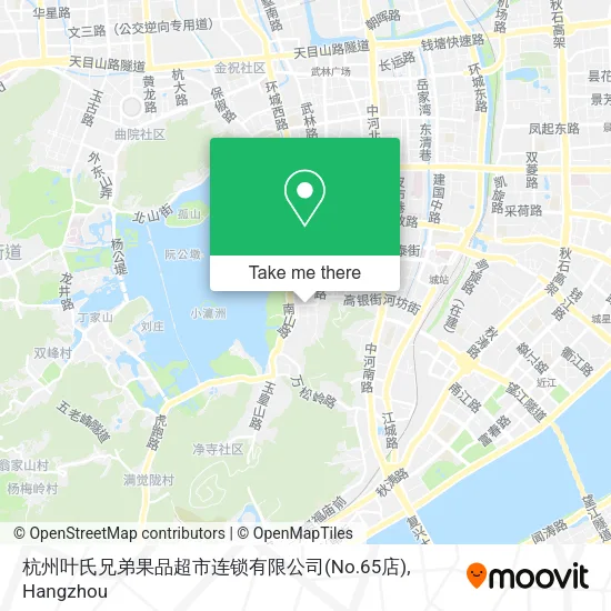杭州叶氏兄弟果品超市连锁有限公司(No.65店) map