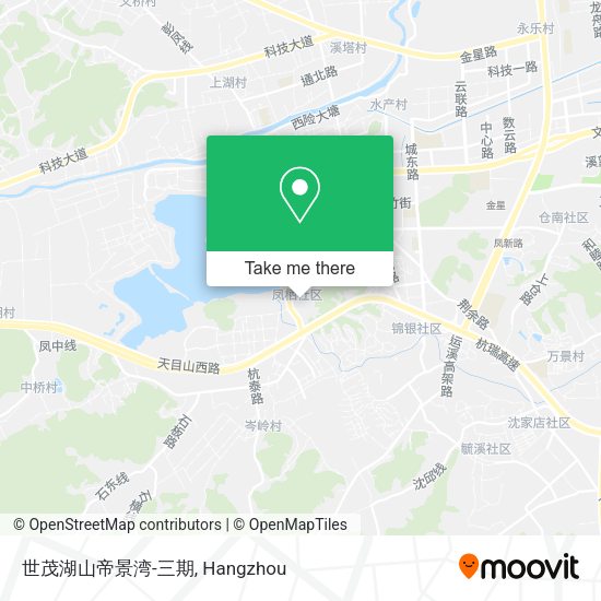 世茂湖山帝景湾-三期 map