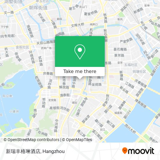 新瑞丰格琳酒店 map