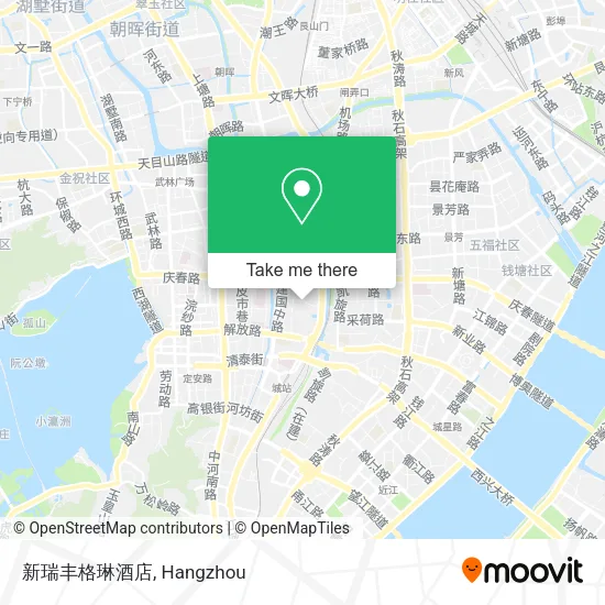 新瑞丰格琳酒店 map