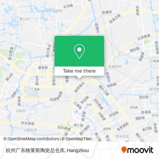 杭州广东格莱斯陶瓷总仓库 map