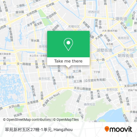 翠苑新村五区27幢-1单元 map