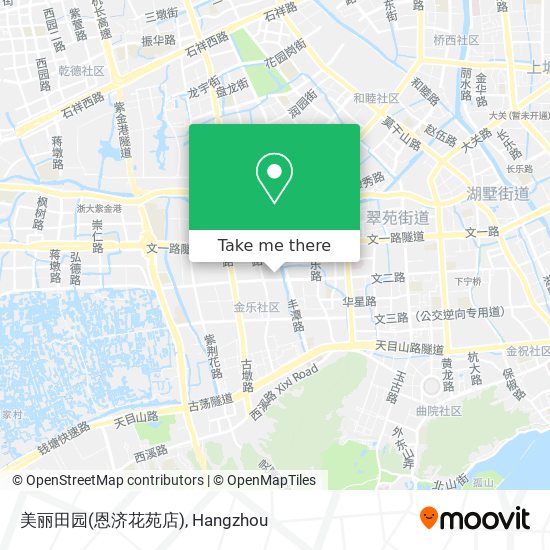 美丽田园(恩济花苑店) map