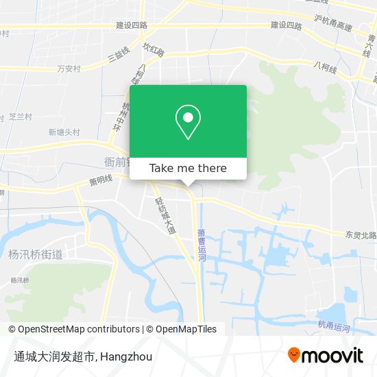 通城大润发超市 map