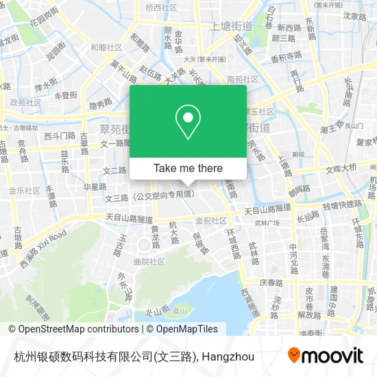 杭州银硕数码科技有限公司(文三路) map