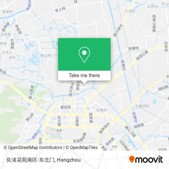 良渚花苑南区-东北门 map