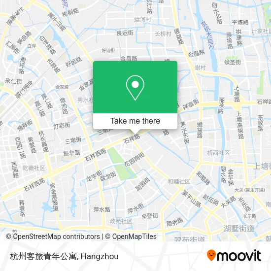 杭州客旅青年公寓 map