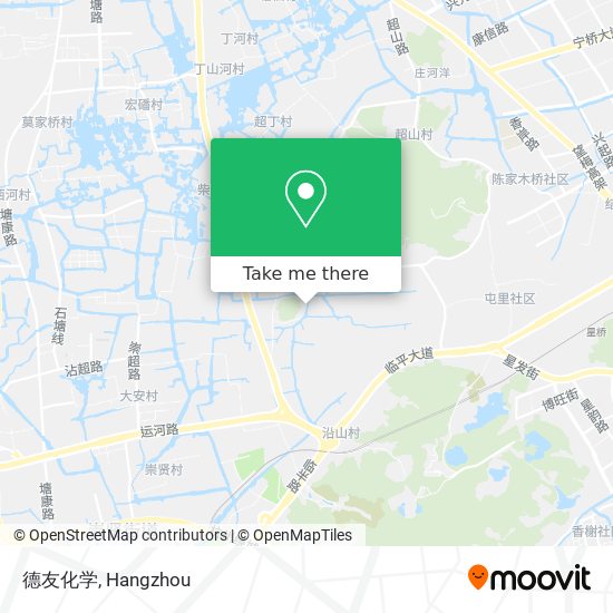 德友化学 map