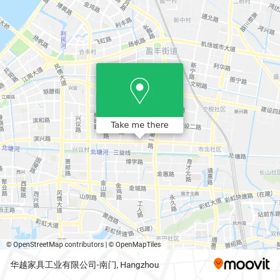 华越家具工业有限公司-南门 map
