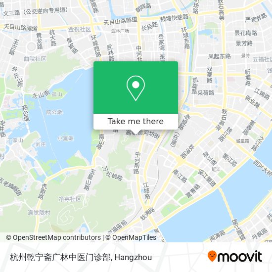 杭州乾宁斋广林中医门诊部 map