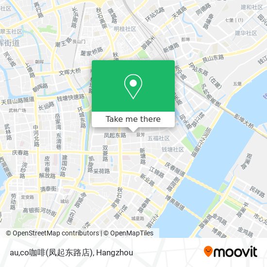 au,co咖啡(凤起东路店) map