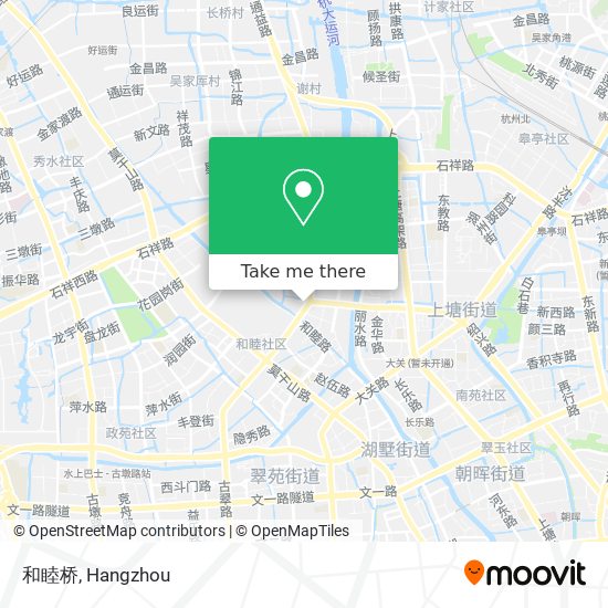 和睦桥 map