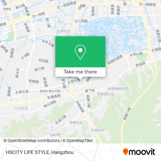 HSCITY LIFE STYLE map