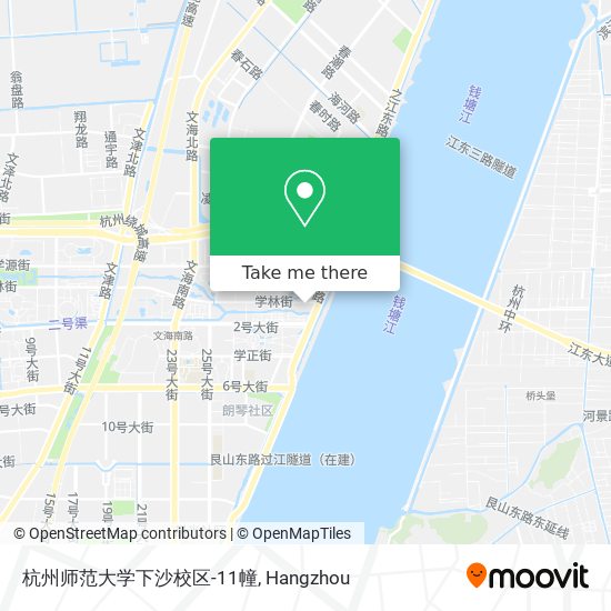 杭州师范大学下沙校区-11幢 map