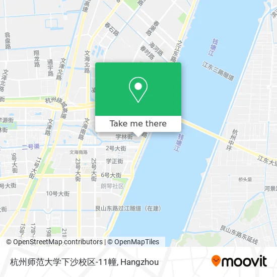 杭州师范大学下沙校区-11幢 map
