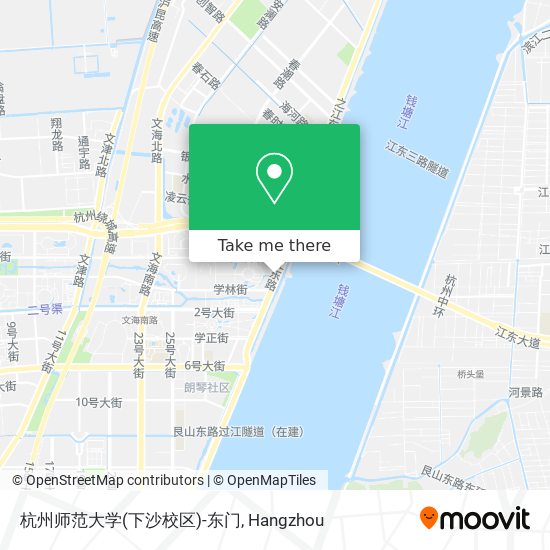 杭州师范大学(下沙校区)-东门 map