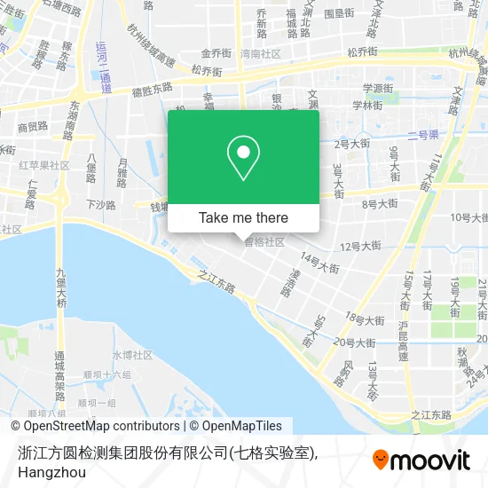 浙江方圆检测集团股份有限公司(七格实验室) map