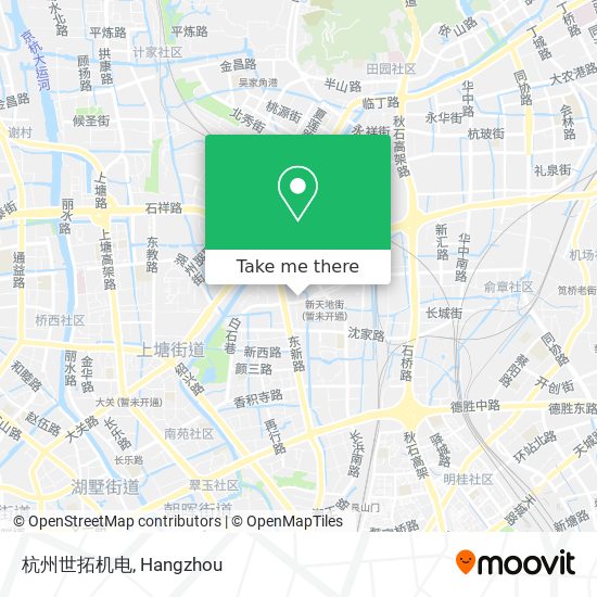 杭州世拓机电 map