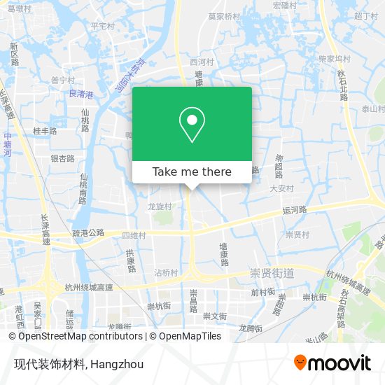 现代装饰材料 map